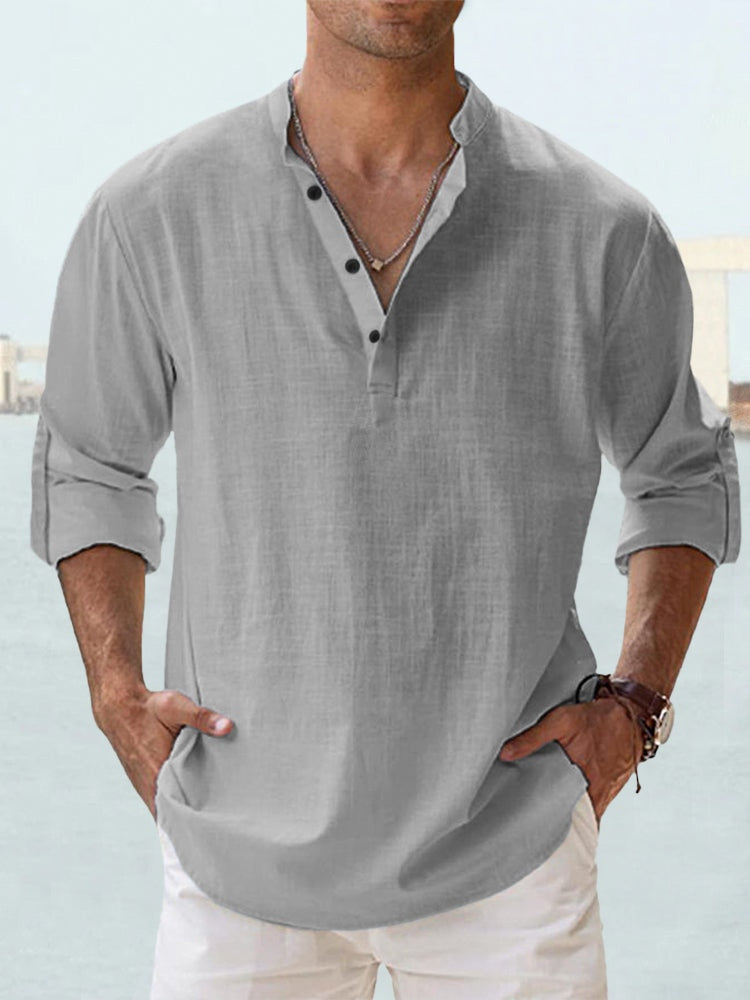 Arthur Linen Shirt - Breathable Comfort for Warm Days