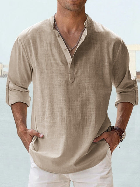 Arthur Linen Shirt - Breathable Comfort for Warm Days